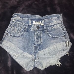 One X Teaspoon super cute booty shorts.